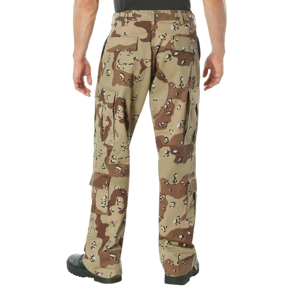 Rothco Relaxed Fit Zipper Fly BDU Pants (6-Color Desert Camo) - 3