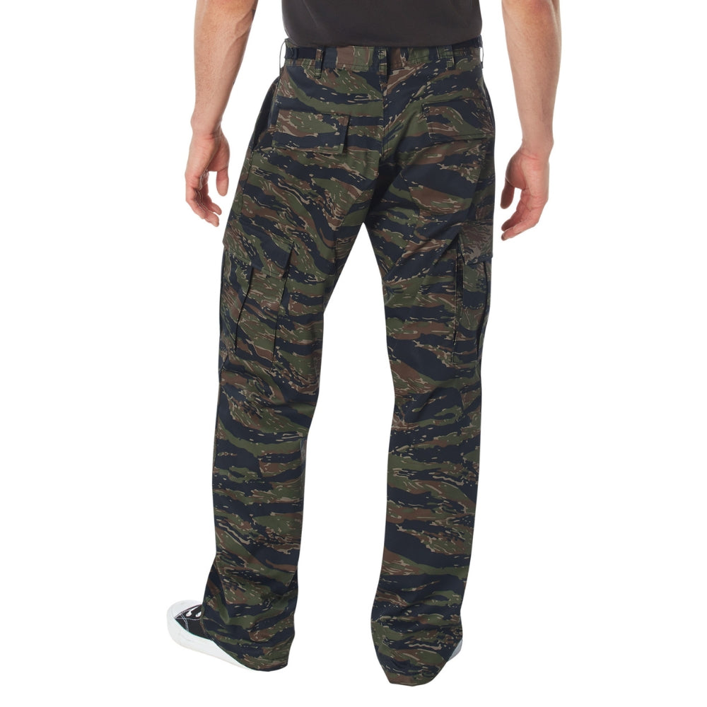Rothco Relaxed Fit Zipper Fly BDU Pants (Tiger Stripe Camo) - 3