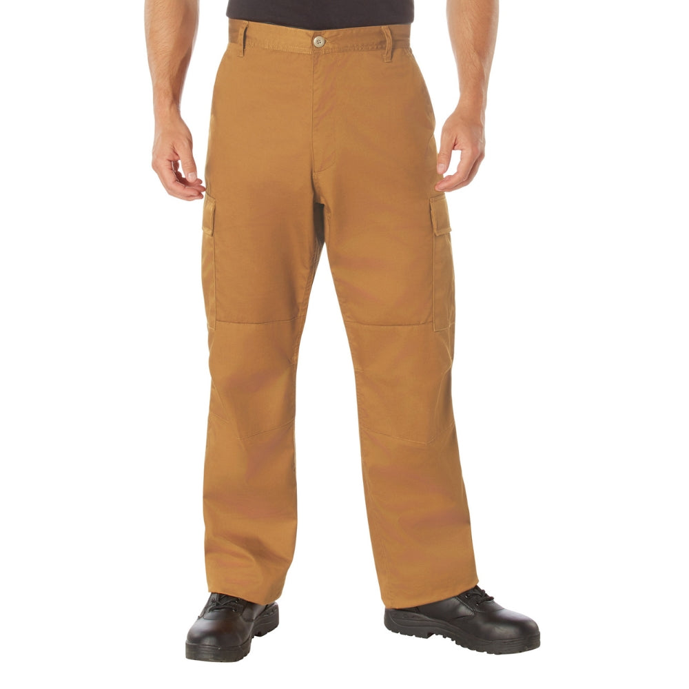 Rothco Relaxed Fit Zipper Fly BDU Pants (Work Brown) - 1