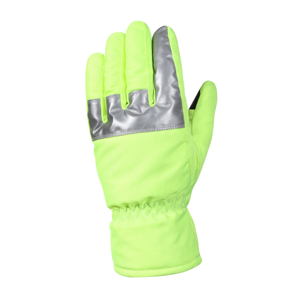 Rothco Safety Green Gloves With Reflective Tape - 2