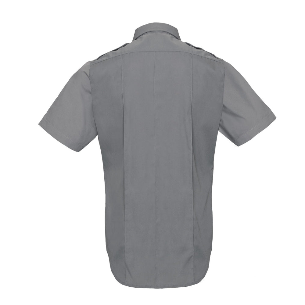 Rothco Short Sleeve Uniform Shirt (Grey) | All Security Equipment - 3