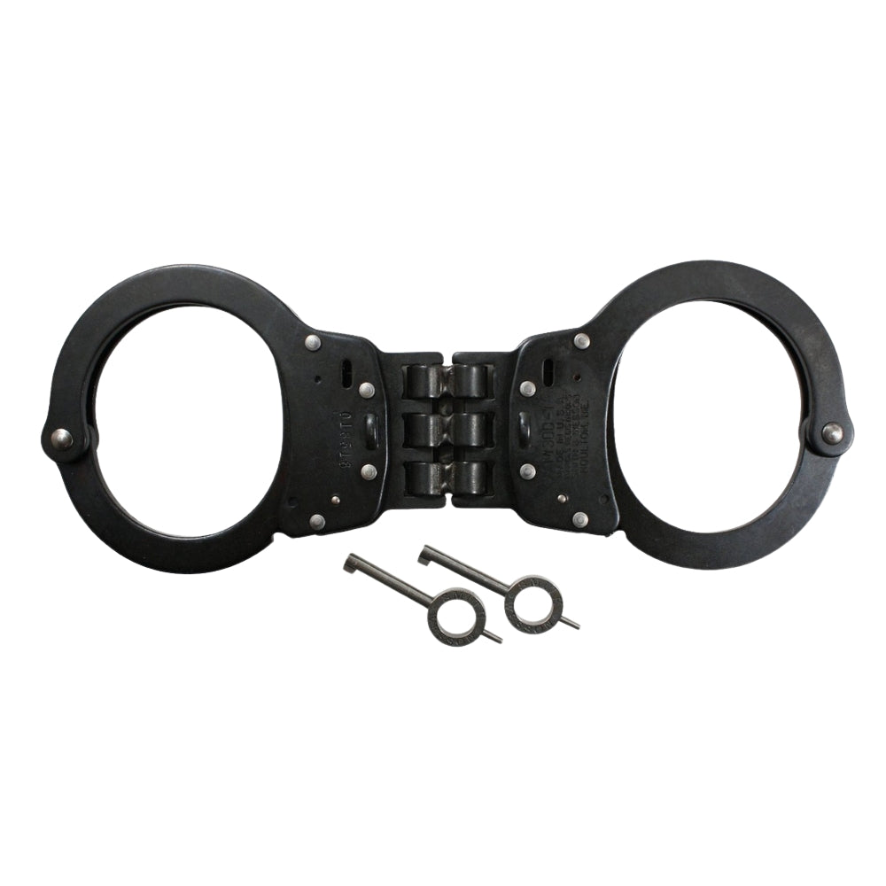 Rothco Smith & Wesson Hinged Handcuff (Black) 022188500950 - 1