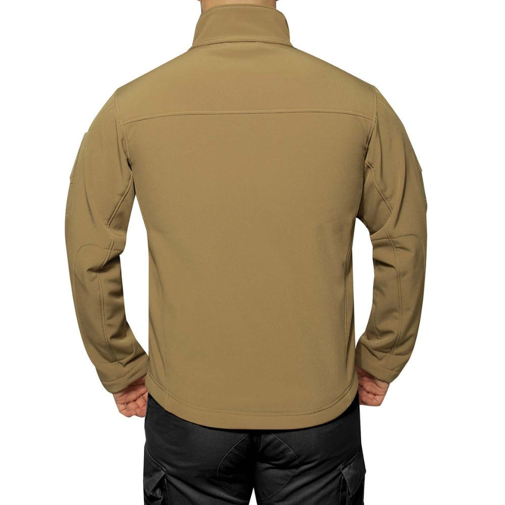 Rothco Stealth Ops Soft Shell Tactical Jacket (Coyote Brown) - 5