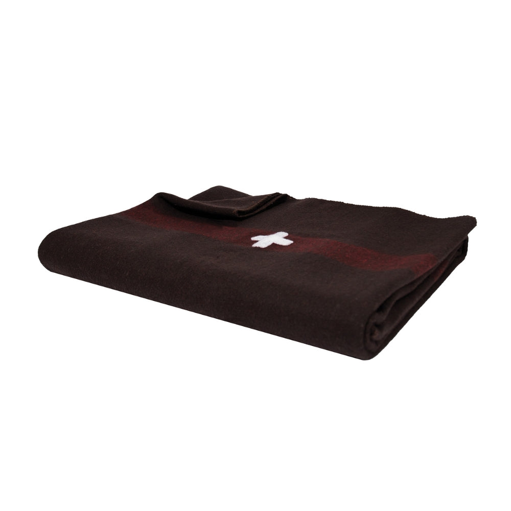 Rothco Swiss Army Wool Blanket With Cross 613902005501 - 3