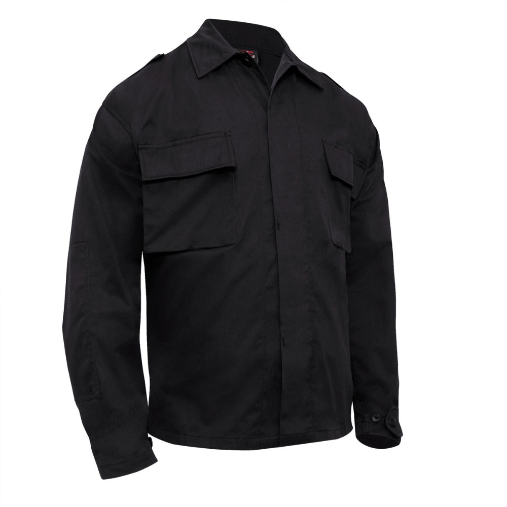 Rothco Tactical 2 Pocket BDU (Battle Dress Uniform) Shirt (Black) - 1