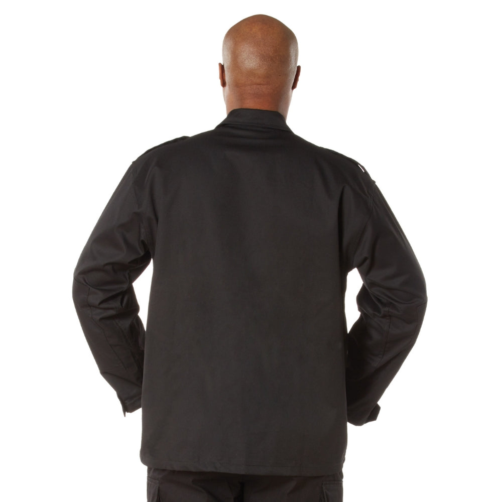 Rothco Tactical 2 Pocket BDU (Battle Dress Uniform) Shirt (Black) - 5