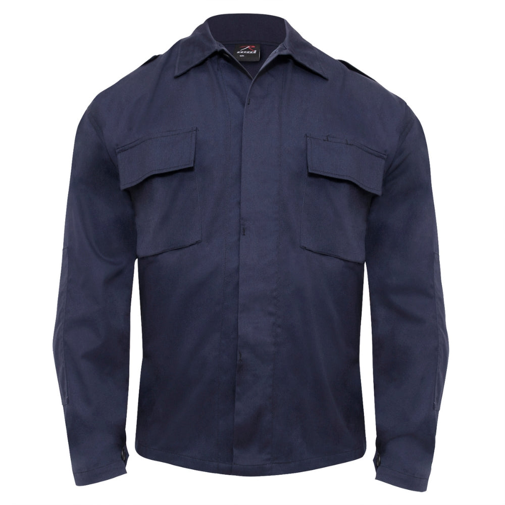 Rothco Tactical 2 Pocket BDU (Battle Dress Uniform) Shirt (Navy Blue)