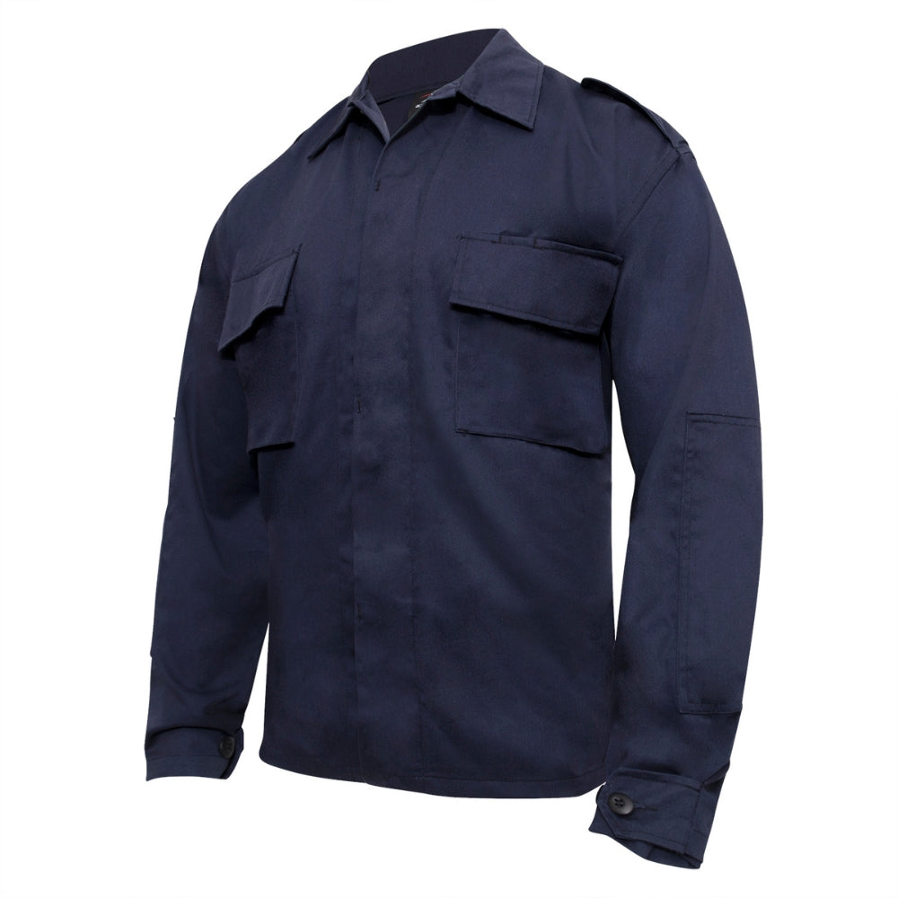 Rothco Tactical 2 Pocket BDU (Battle Dress Uniform) Shirt (Navy Blue) - 3