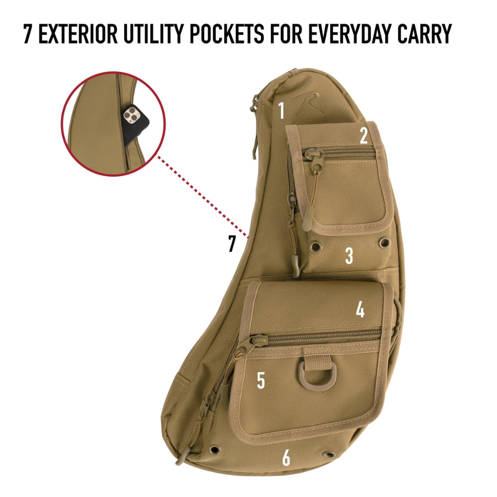 Rothco Tactical Crossbody Bag | All Security Equipment - 19