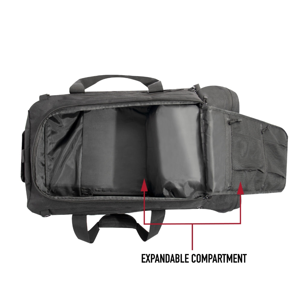 Rothco Tactical Defender Duffle Bag - Black 613902007567