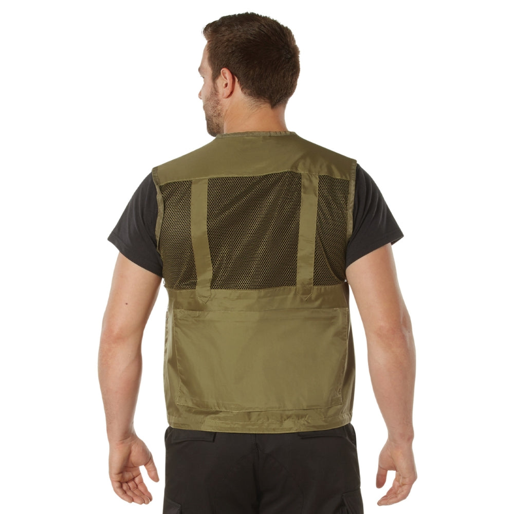 Rothco Tactical Recon Vest (Coyote Brown) | All Security Equipment - 3