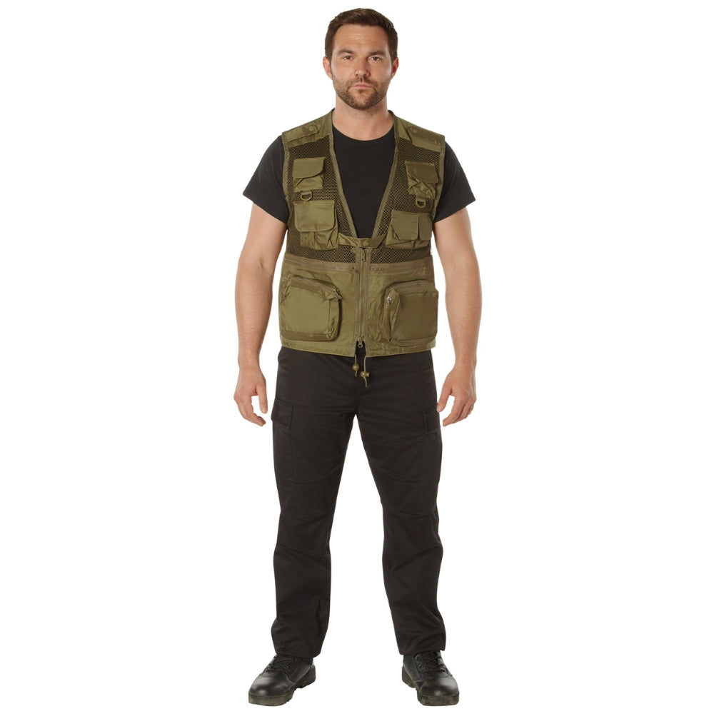 Rothco Tactical Recon Vest (Coyote Brown) | All Security Equipment - 4