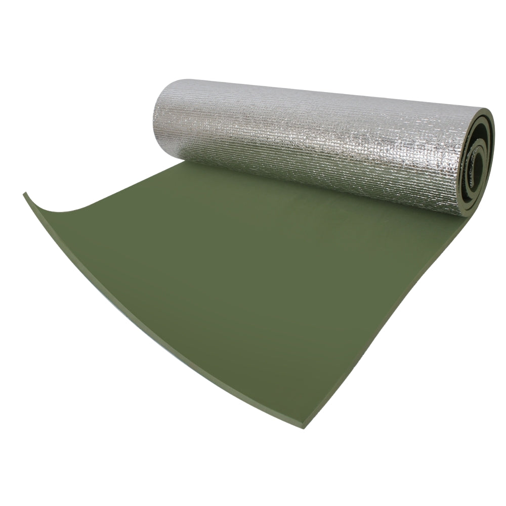 Rothco Thermal Reflective Sleeping Pad with Ties 613902044227 - 1