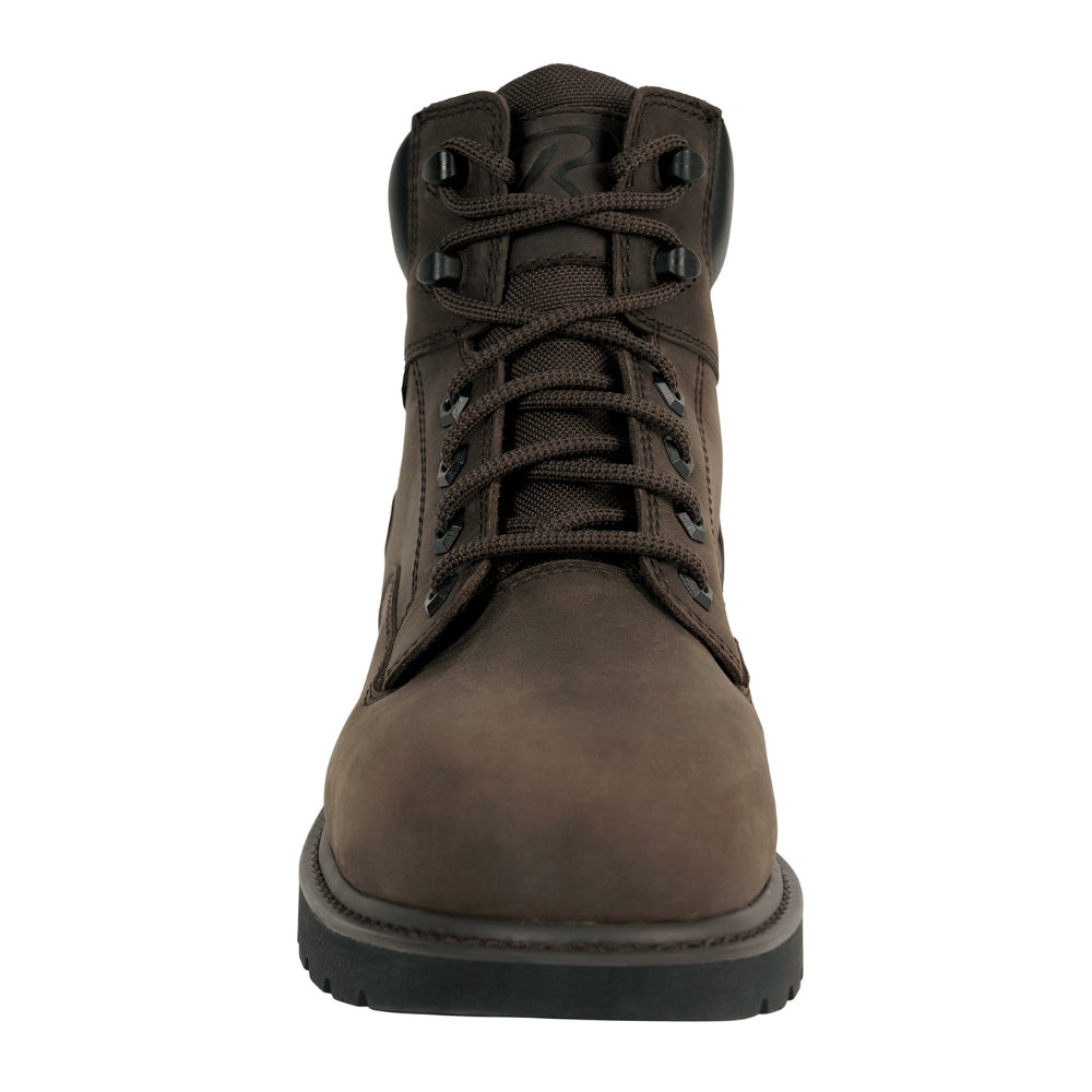 Rothco Tradesman 6 Inch Work Boot (Brown) | All Security Equipment
