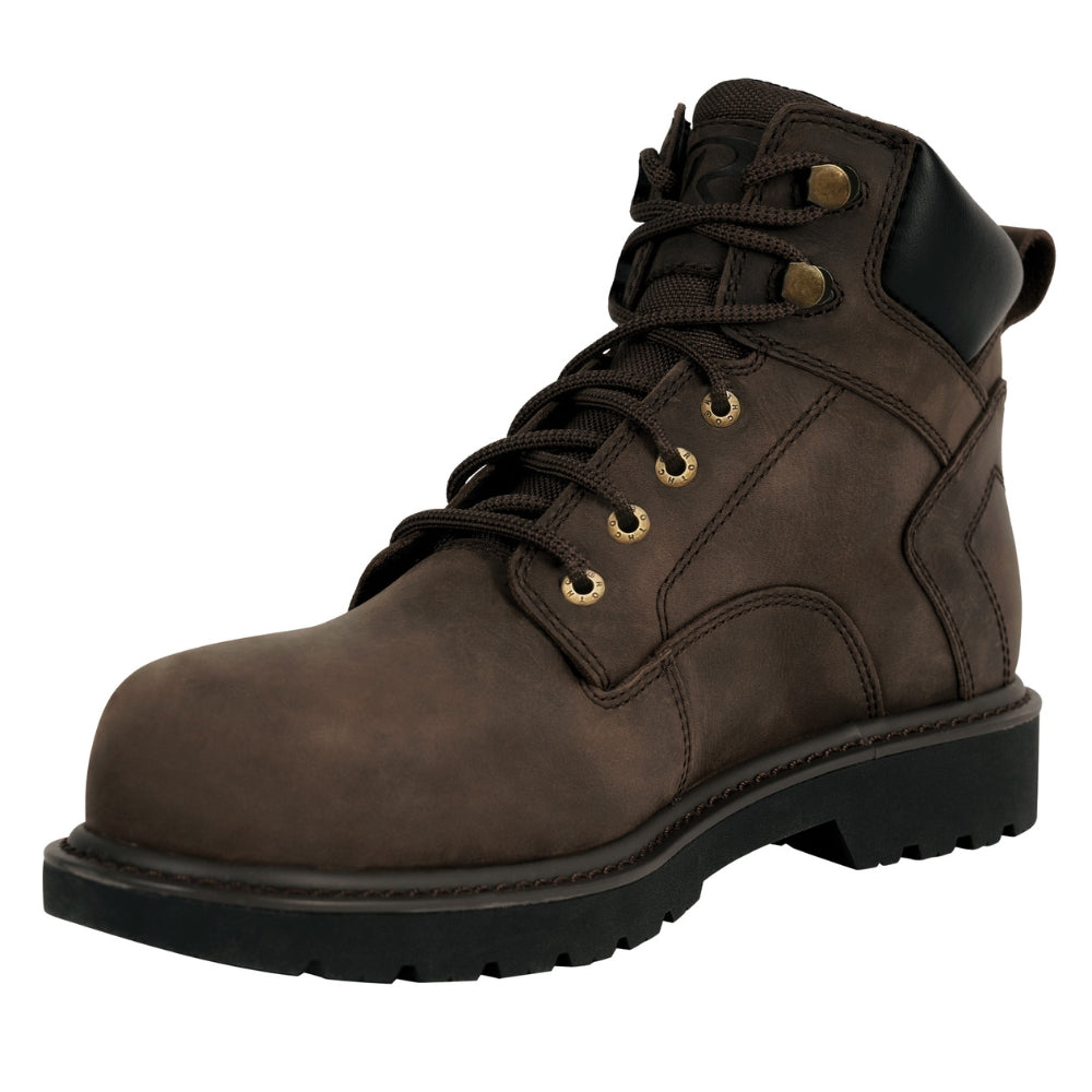 Rothco Tradesman Composite Toe 6 Inch Work Boot (Brown) - 2