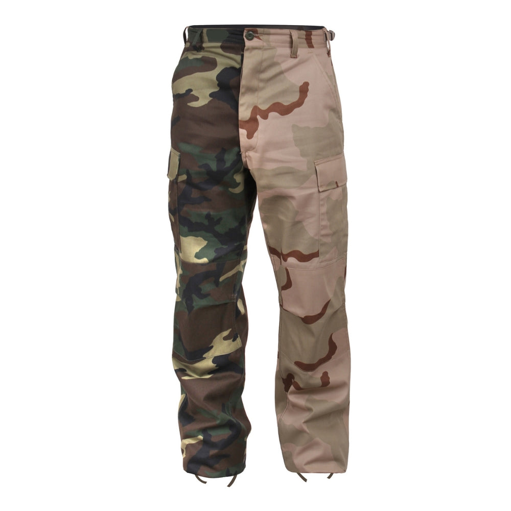 Rothco Two-Tone Camo BDU Pants (Woodland / Tri-Color Camo) - 1