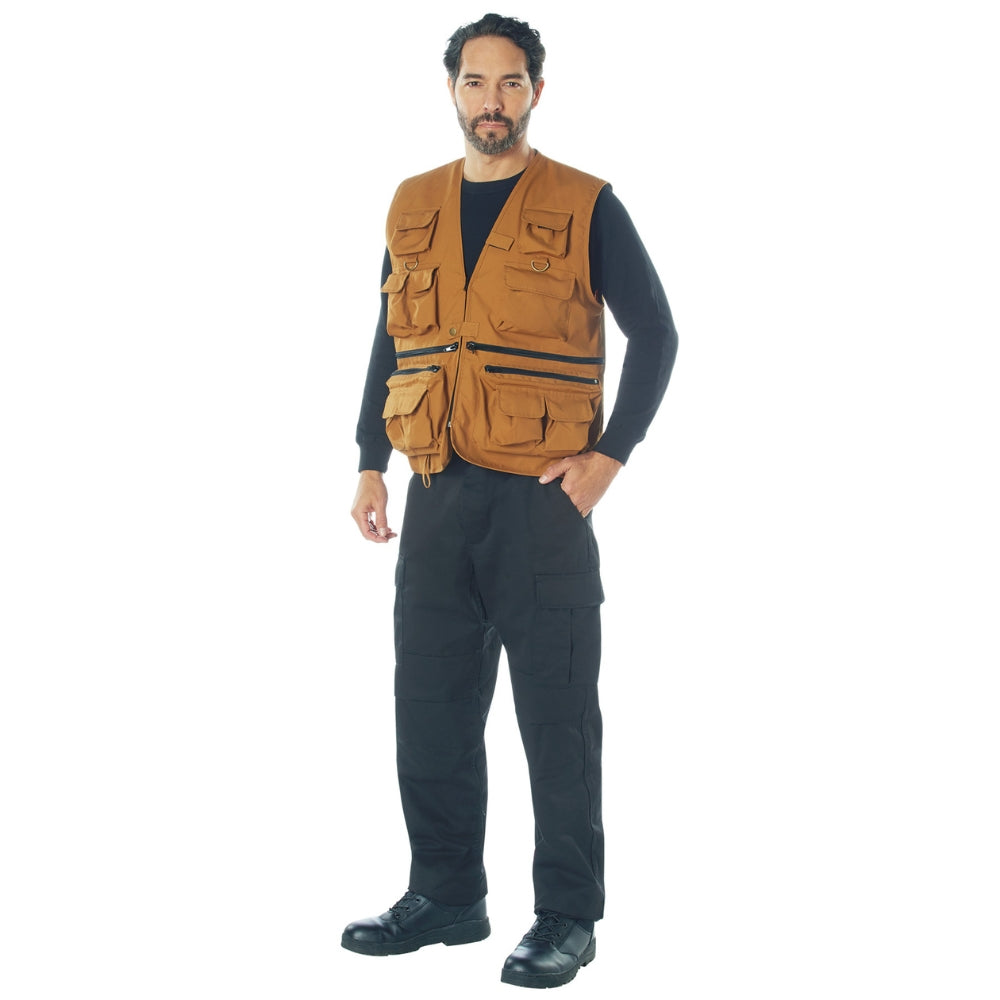 Rothco Uncle Milty Travel Vest (Work Brown) | All Security Equipment - 3