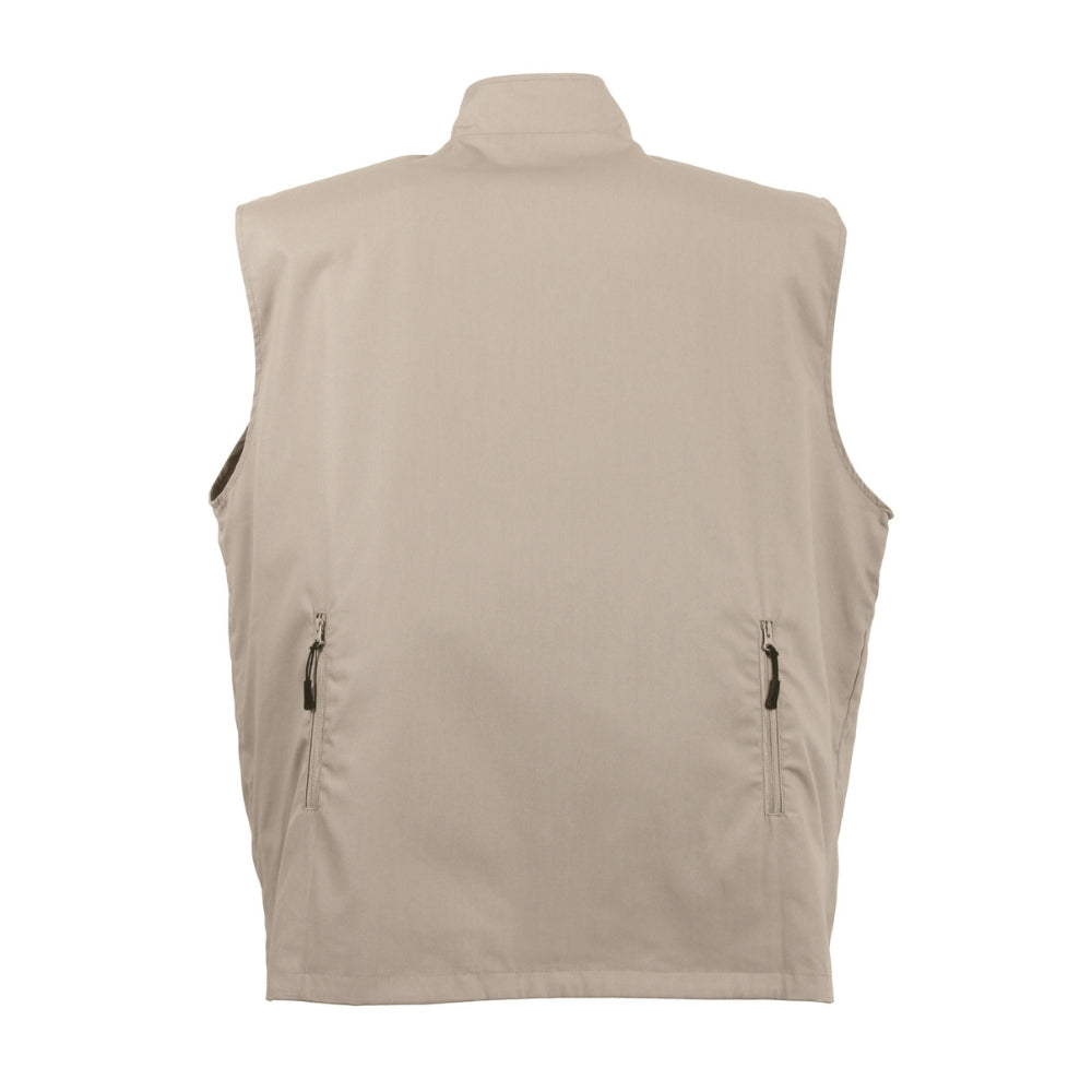 Rothco Undercover Travel Vest (Khaki) | All Security Equipment - 3