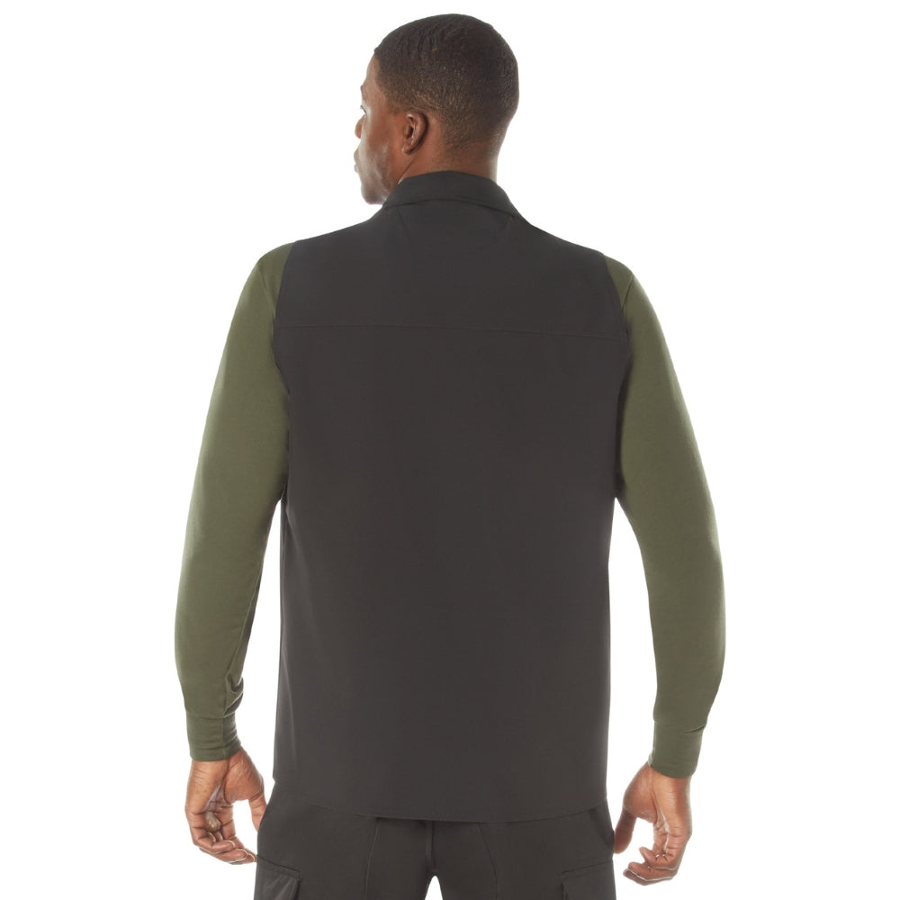 Rothco V2 Concealed Carry Soft Shell Vest (Black) - 4