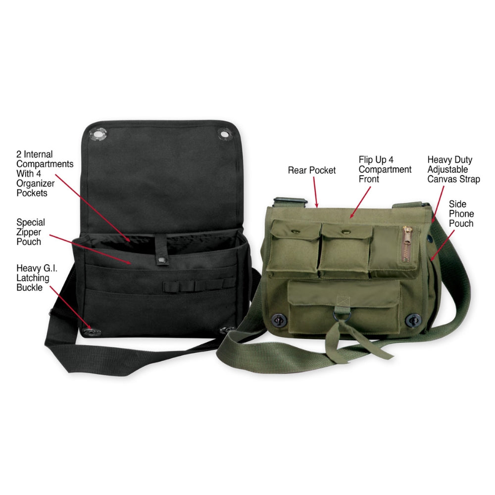 Rothco Venturer Survivor Shoulder Bag | All Security Equipment - 7