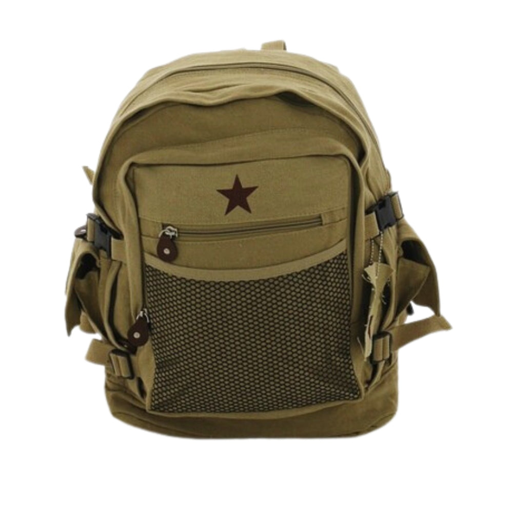 Rothco Vintage Canvas Backpack 613902916500 | All Security Equipment - 1
