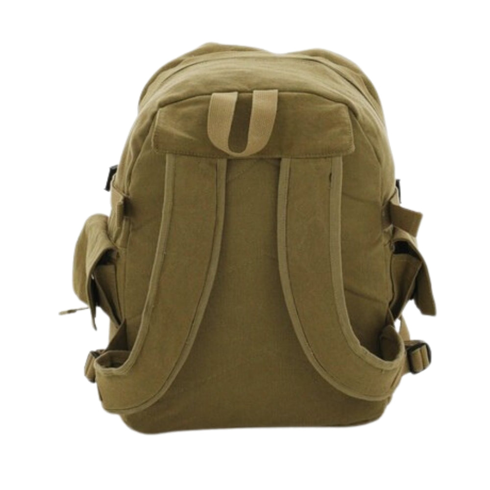 Rothco Vintage Canvas Backpack 613902916500 | All Security Equipment - 5