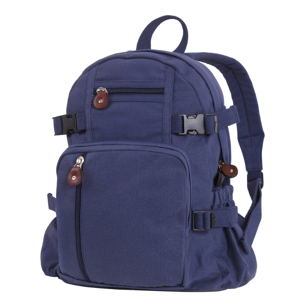 Rothco Vintage Canvas Compact Backpack | All Security Equipment - 1