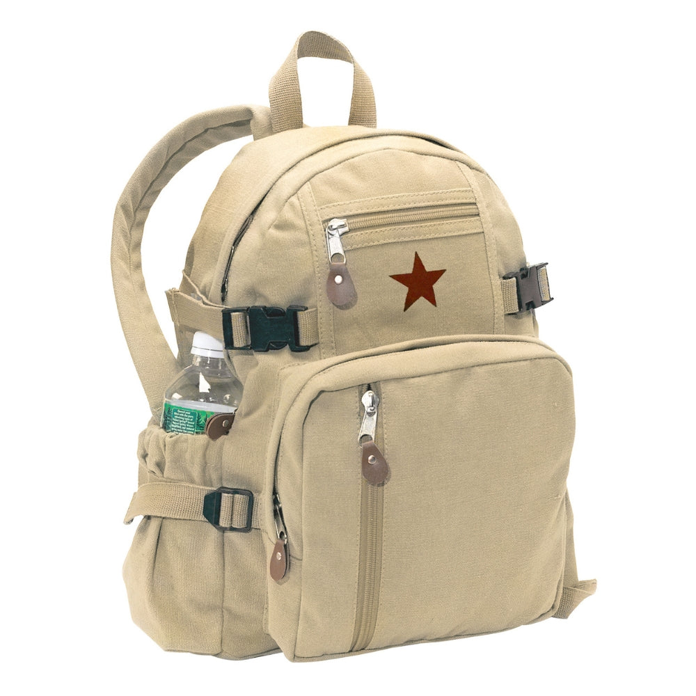 Rothco Vintage Canvas Compact Backpack | All Security Equipment - 4
