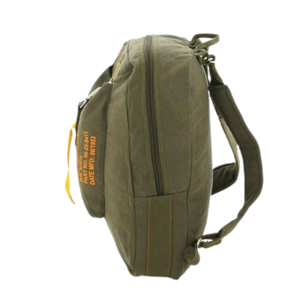 Rothco vintage discount canvas flight bag