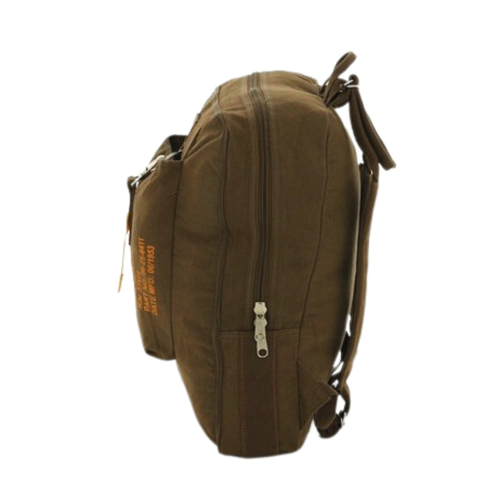 Rothco Vintage Canvas Flight Bag | All Security Equipment - 6