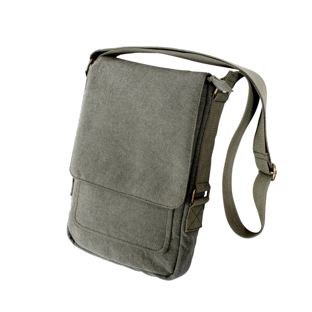 Rothco Vintage Canvas Military Tech Bag | All Security Equipment - 2
