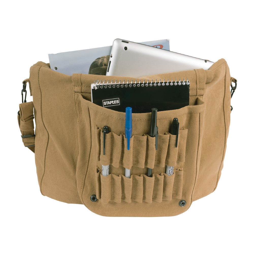 Rothco Vintage Canvas Paratrooper Bag | All Security Equipment - 6