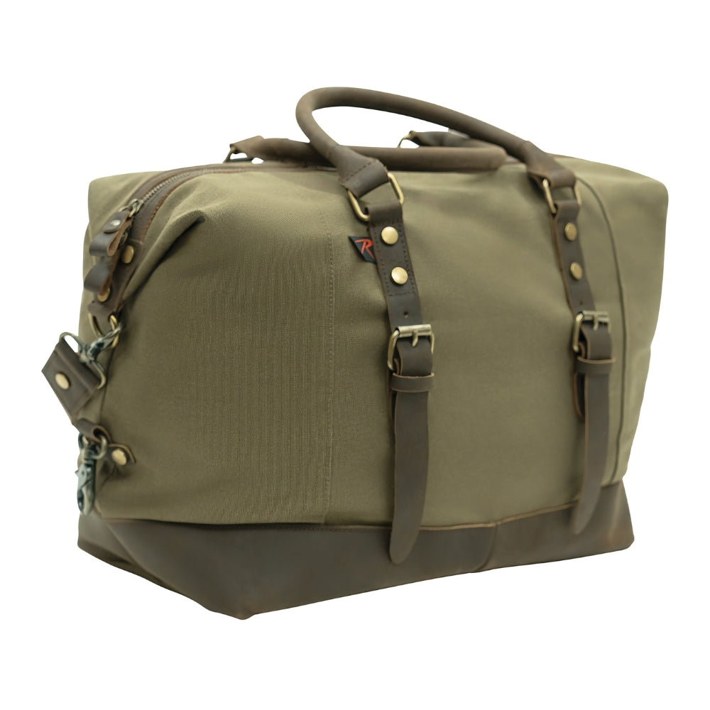 Rothco Vintage Carry-On Travel Bag - Olive Drab 613902037793 - 1