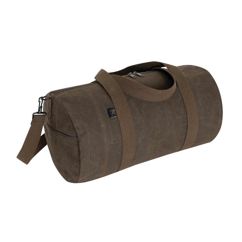 Rothco Waxed Canvas Shoulder Duffle Bag - 19 Inch - 1