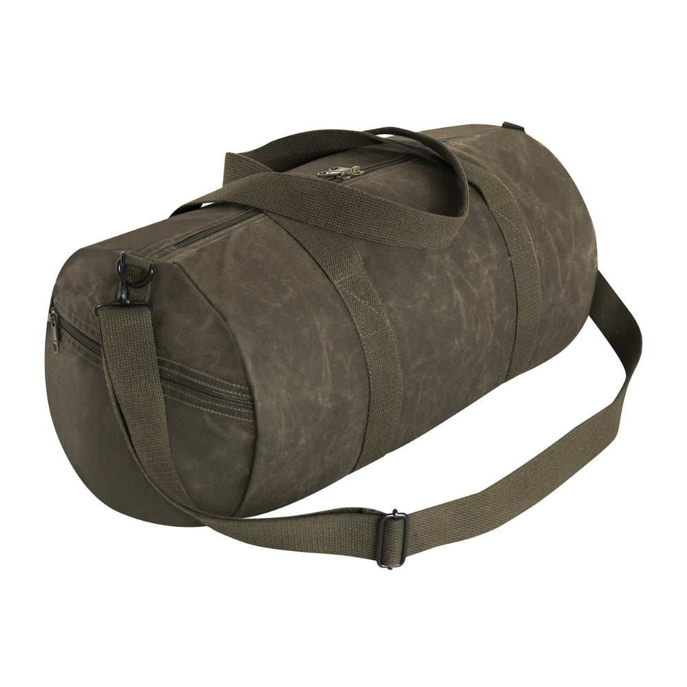 Rothco Waxed Canvas Shoulder Duffle Bag - 19 Inch - 6