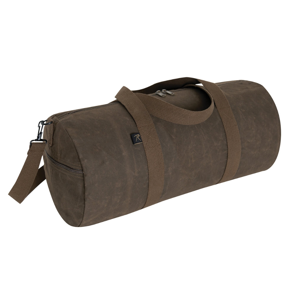 Rothco Waxed Canvas Shoulder Duffle Bag - 24 Inch - 1