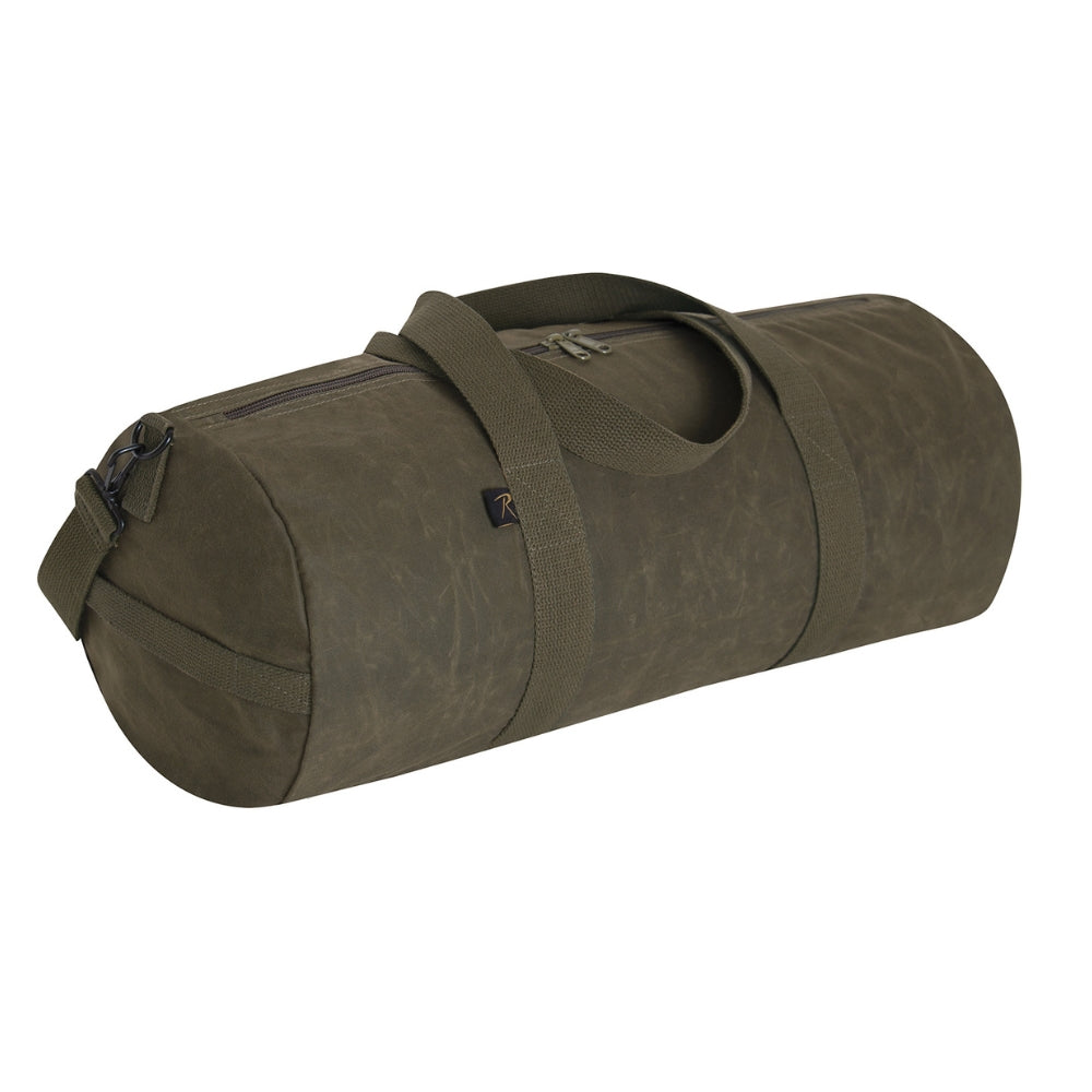 Rothco Waxed Canvas Shoulder Duffle Bag - 24 Inch - 3