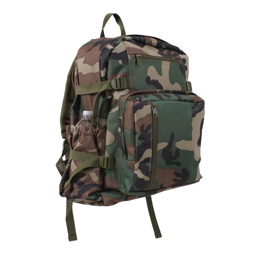 Rothco Woodland Camo Backpack 613902885578 | All Security Equipment - 1