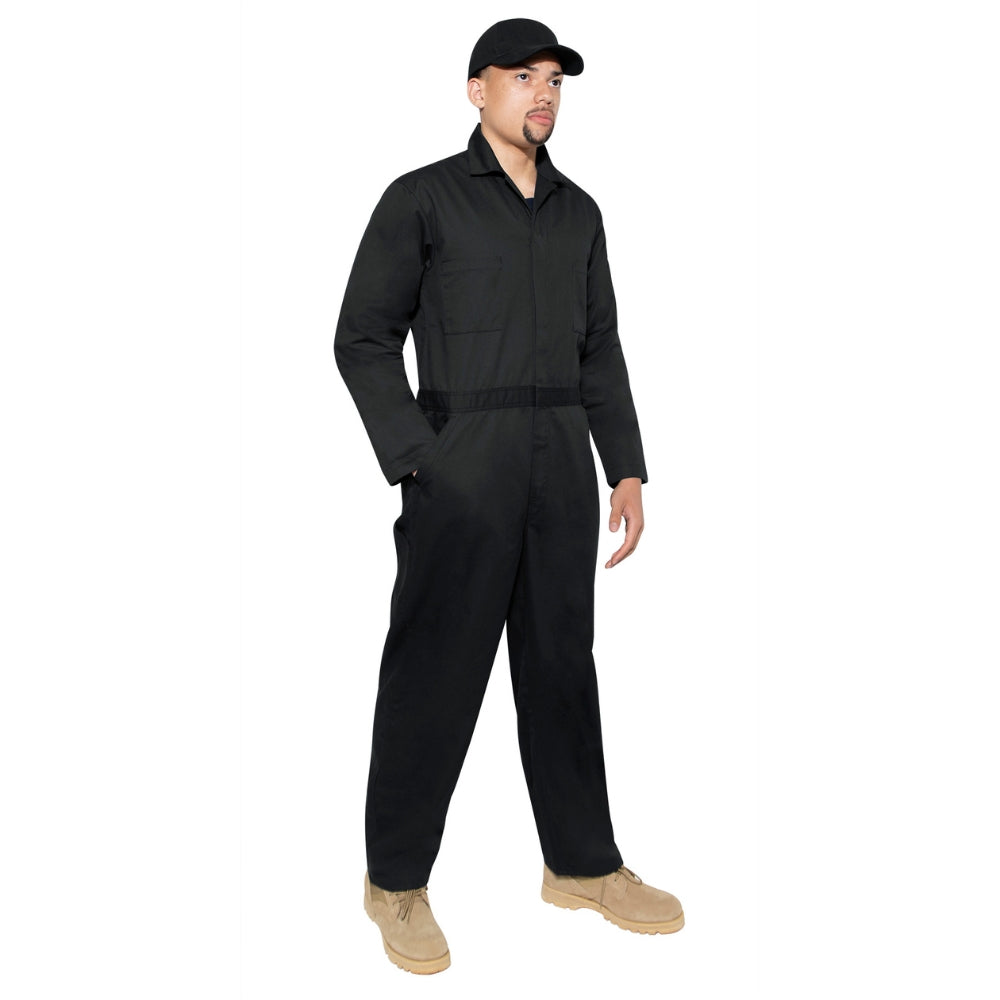 Rothco Workwear Coverall (Black) | All Security Equipment - 2