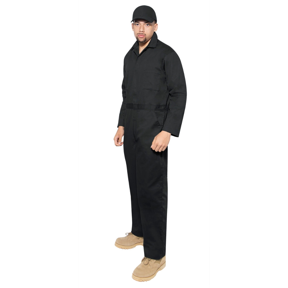 Rothco Workwear Coverall (Black) | All Security Equipment - 3