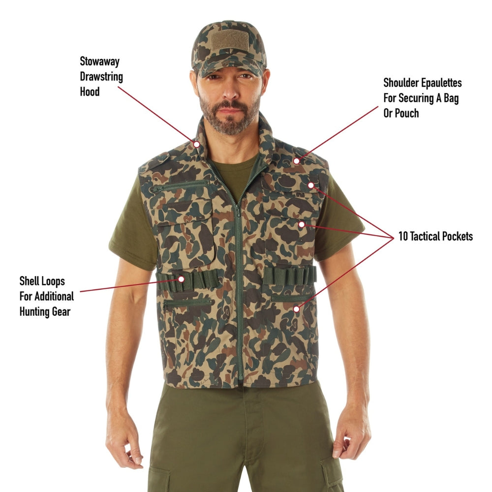 Rothco X Bear Archery Fred Bear Camo Ranger Vest - 6