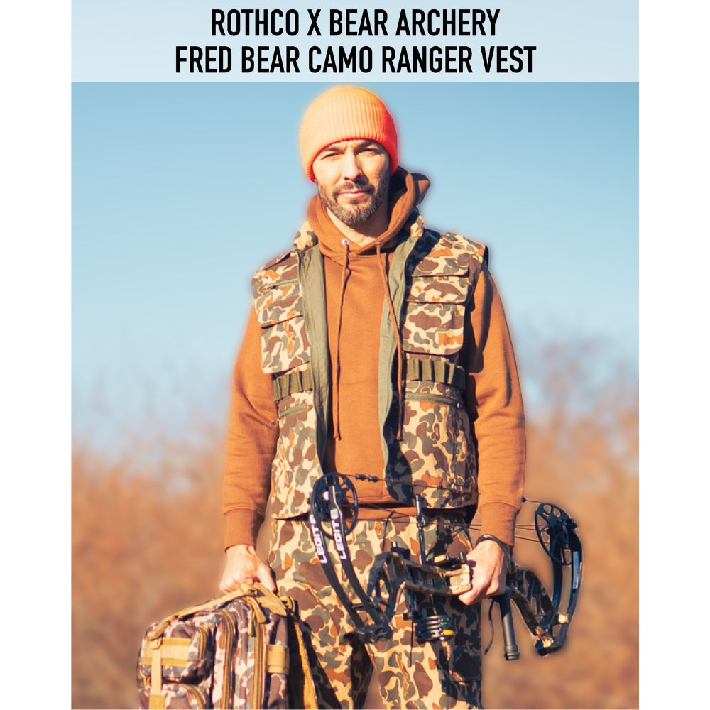 Rothco X Bear Archery Fred Bear Camo Ranger Vest - 9