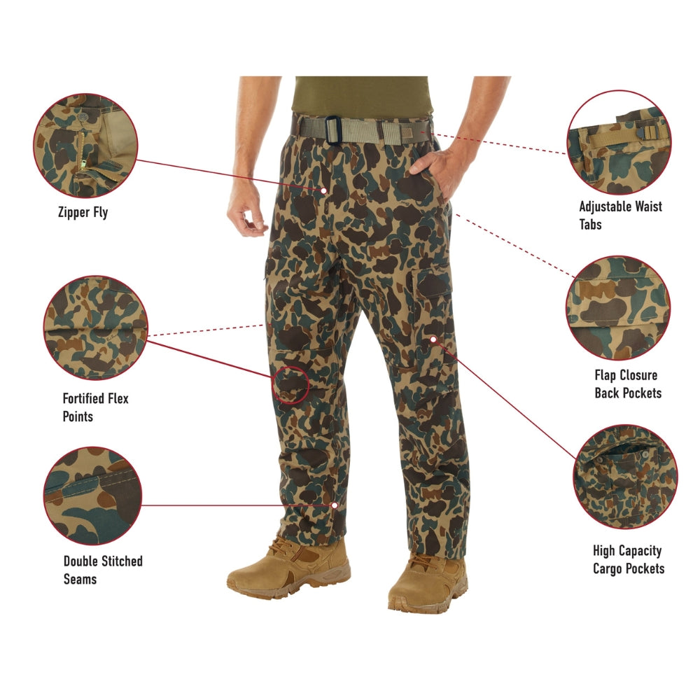 Rothco X Bear Archery Fred Bear Camo Tactical BDU Pants - 7