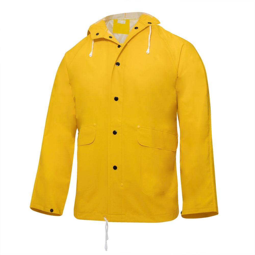 Rothco Yellow Rain Jacket | All Security Equipment - 1