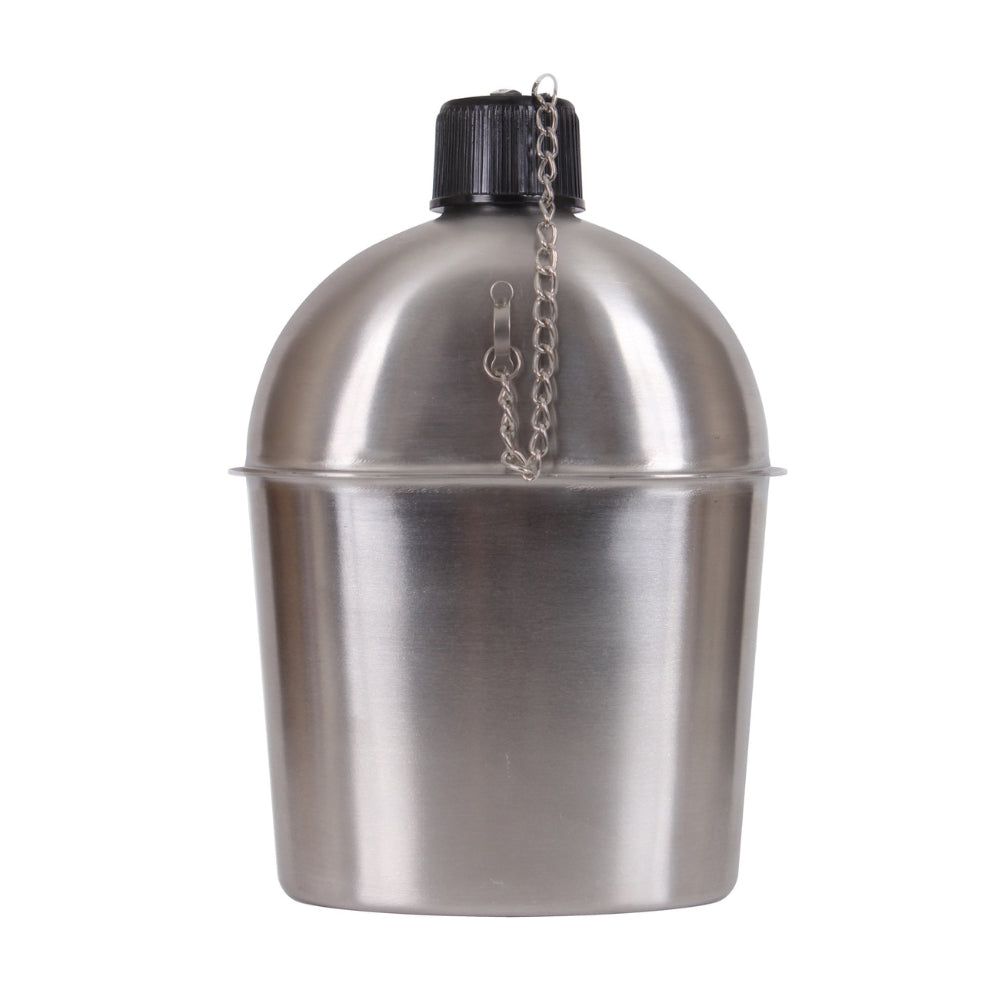 Rothco GI Style Stainless Steel Canteen 613902135123 - 2