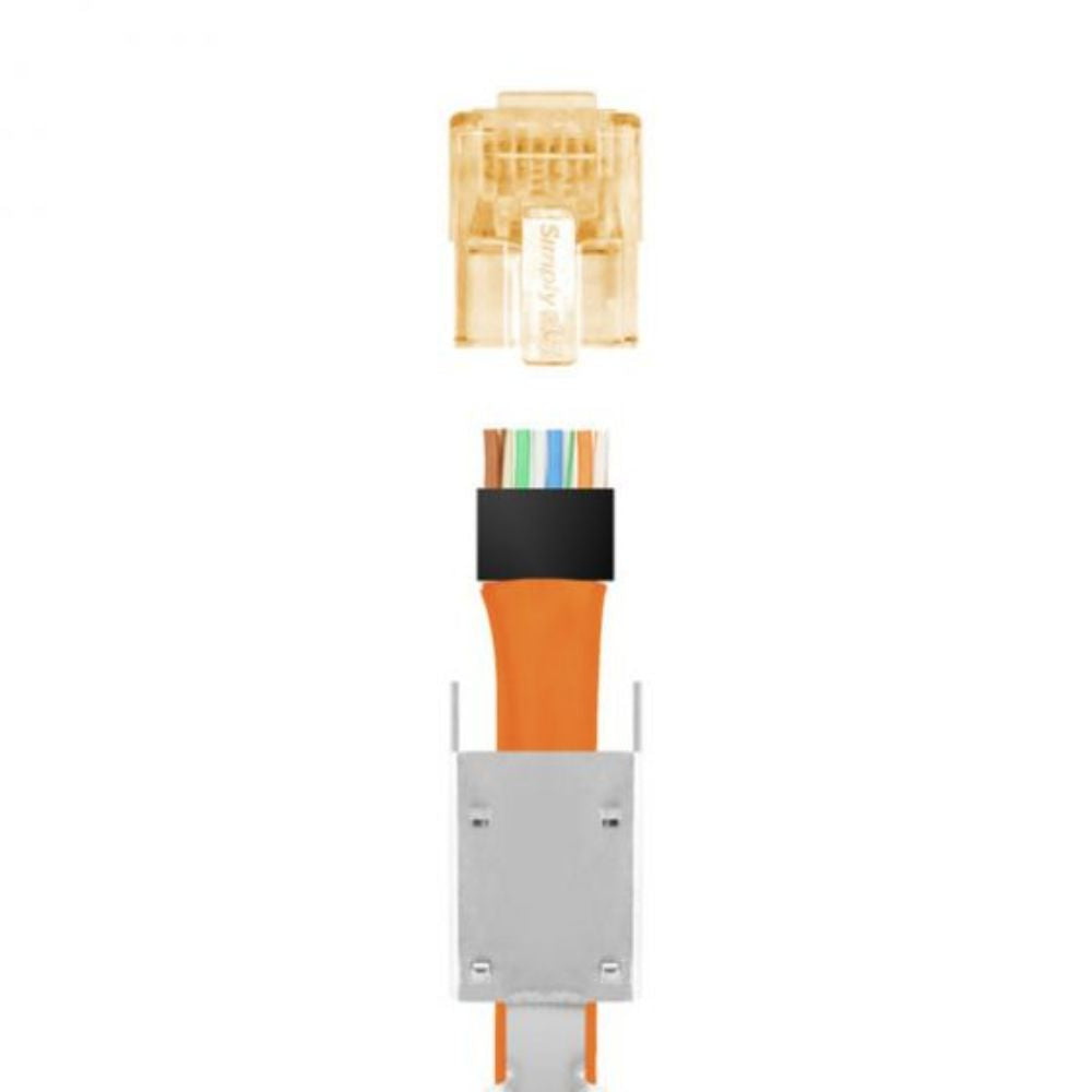 SCP 10G Shielded Standard WE/SS RJ45 Modular Plugs 50 pcs. S45-1155