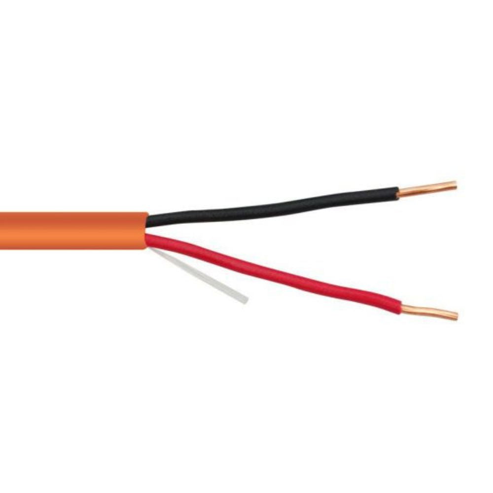 SCP 14 AWG 2 Cond. Unshielded Fire Alarm Cable Plenum 1000 ft. Spool