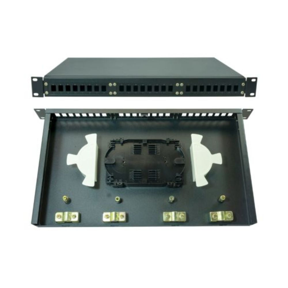 SCP 1 RU - Rack Mount Fiber Enclosure for 13mm Couplers F-ENC13C-1RU