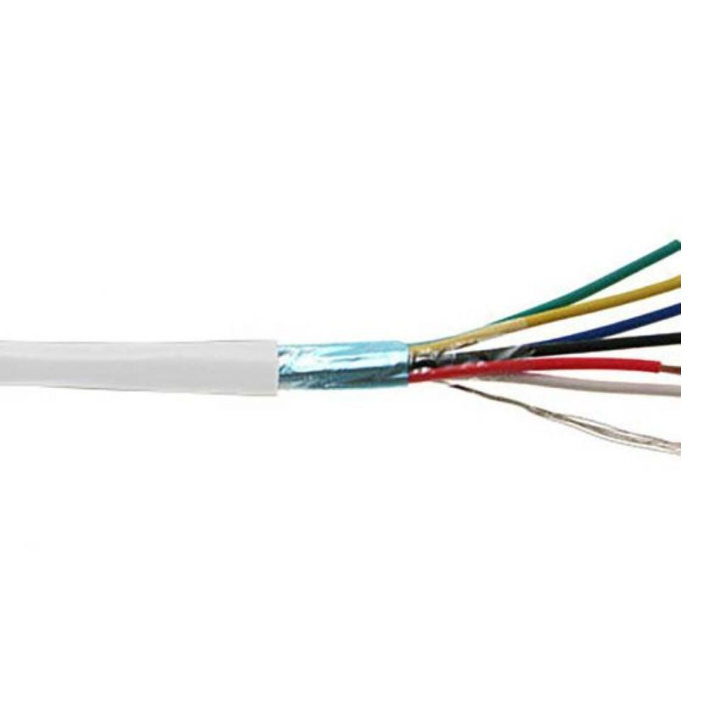 SCP 6C/22 AWG Multi-Purpose Cable Plenum-White 1000 ft. Spool 22/6SHP