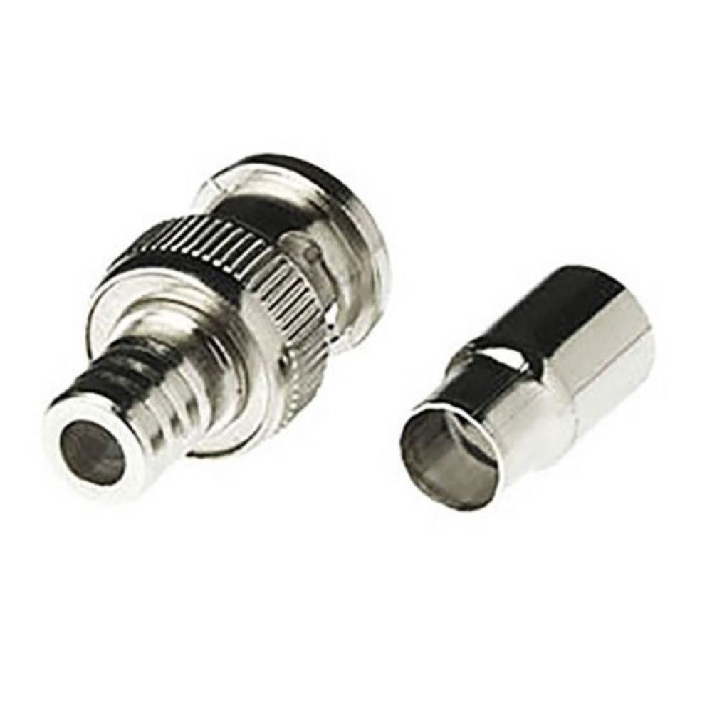 SCP BNC Male 2-piece Crimp Connector for RG59/U (100pcs./Bag) 904